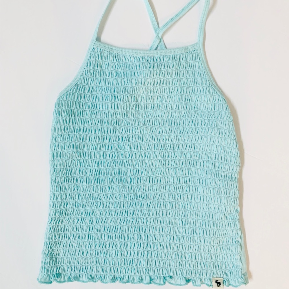 Abercrombie tank top light blue